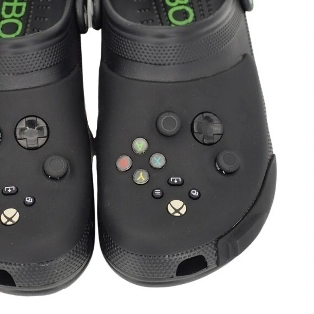 Crocs Xbox Classic Clogs Men's Size 11 Shoes Unisex Black Limited Edition NWT